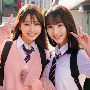 ももちゃん＆みなみちゃん【シロウト速報】 白石もも 前田美波